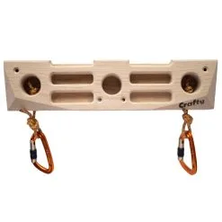 Crafty Climbing Hangboard Sapphire - Trainingsboard -Schlingen Verkäufe crafty climbing hangboard sapphire trainingsboard detail 4