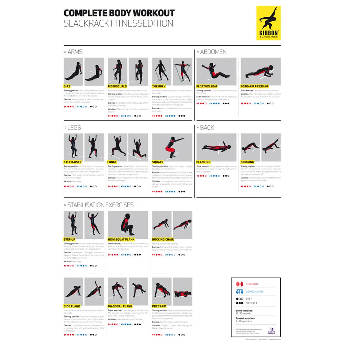 Gibbon Slacklines Slack Rack Fitnessedition - Slackline 6 Gibbon Slacklines Slack Rack Fitnessedition - Slackline – Bild 4