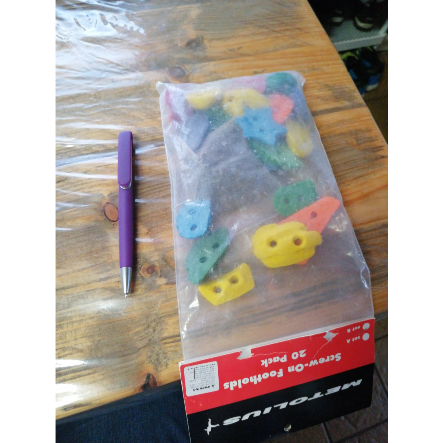 Metolius Screw-On Footholds - Klettergriffe 4 Metolius Screw-On Footholds - Klettergriffe – Bild 2