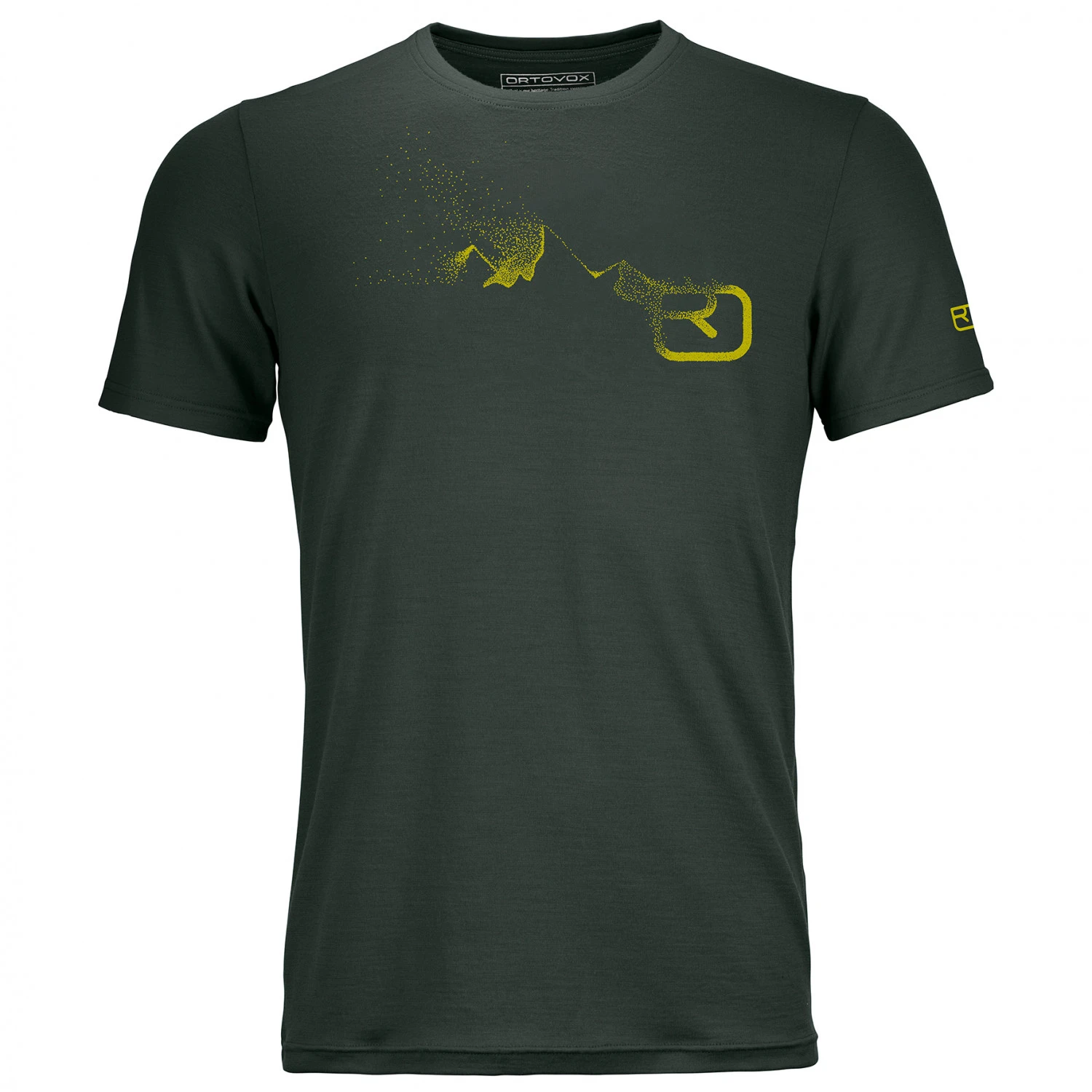 Ortovox 185 Merino Logo Spray Ts - Merinoshirt 4 Ortovox 185 Merino Logo Spray Ts - Merinoshirt – Bild 2