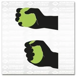 Schildkröt Fitness Noppenball- / Massageball-Set 14 Schildkröt Fitness Noppenball- / Massageball-Set -Schlingen Verkäufe schildkroet fitness noppenball massageball set detail 4